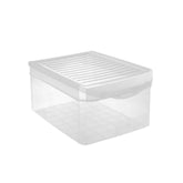 Storage box simple lid transparent